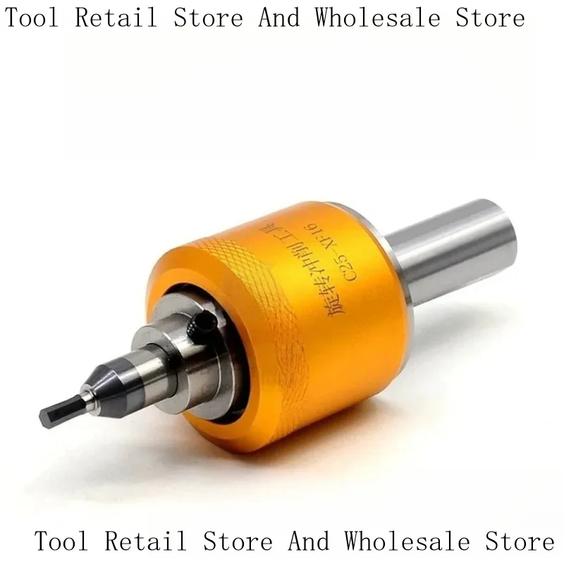 XF16 Morse Taper Hexagonal Squareal Rotary Broaching Tool Punch Holder MT2/MT3/MT4/MT5 For CNC Lathe