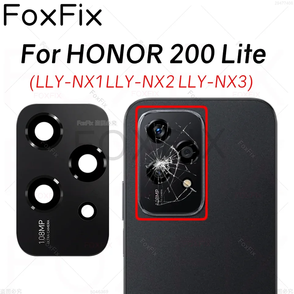 Back Camera Lens For Honor 200 Lite ‎5G Rear Camera Glass Cover