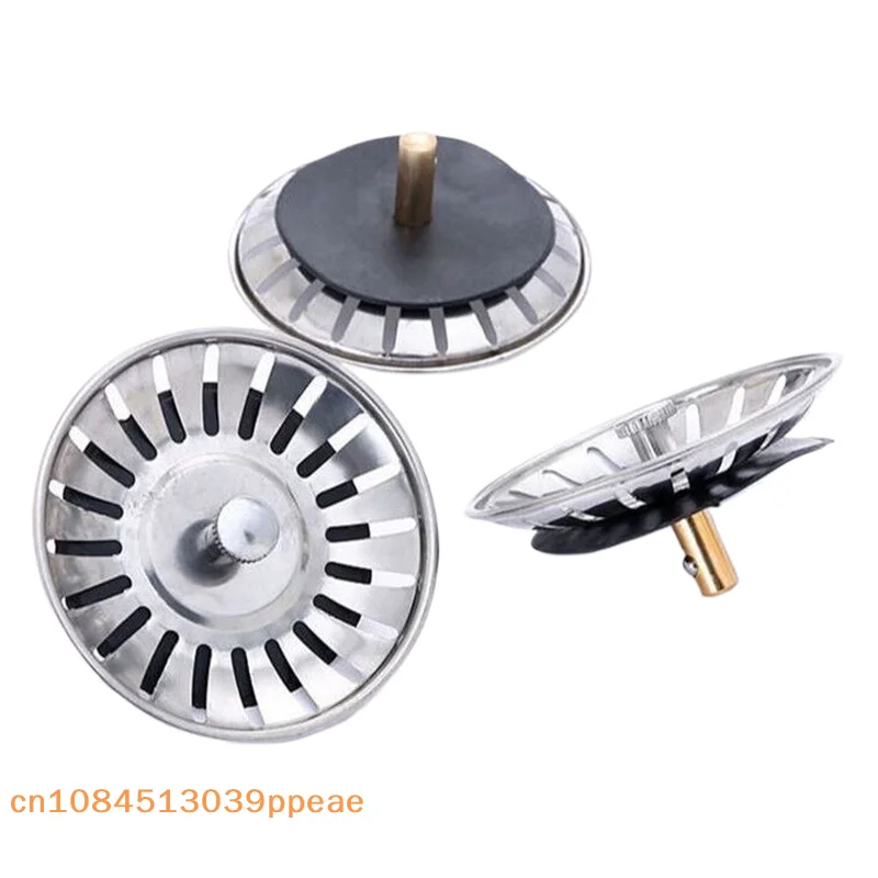 

{QTG333} 2 Pcs Kitchen Sink Strainer Stopper Waste Plug Sink Filter Filtre Sink Strainer Filter Floor Drain Kitchen Tools