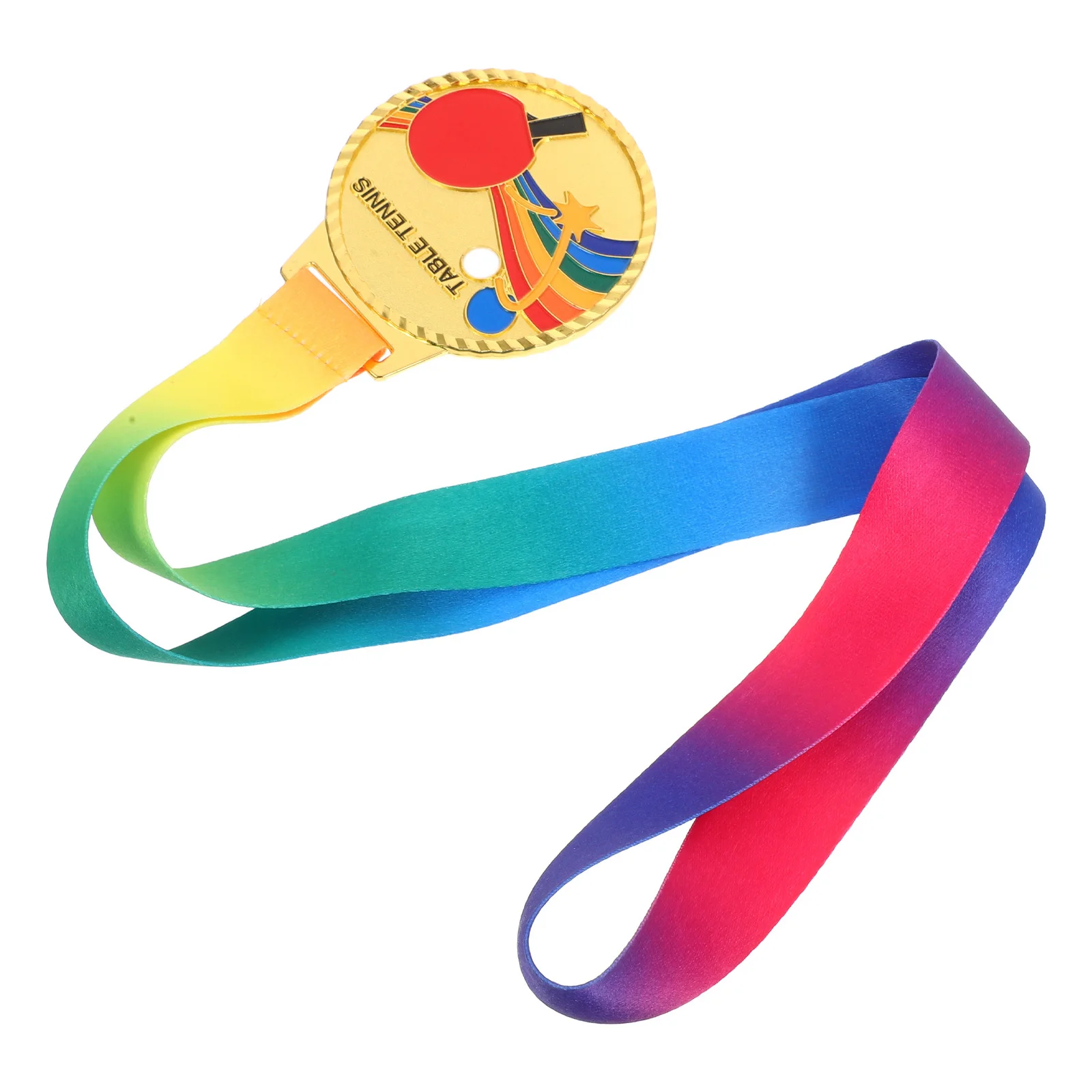 

Pingpong Award Medal Metallic Place Trophy for Tournament Kids School Events Premium Metal Sports Medal Set Party