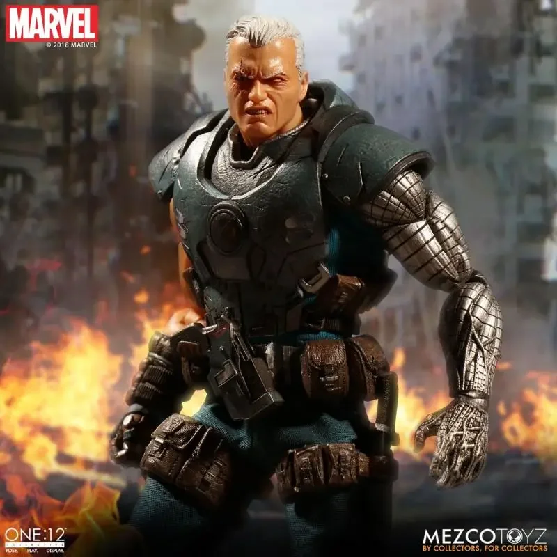 โมเดลของสะสม Mezco ONE:12 รุ่น Cable ของแท้ ประกอบเอง ของเล่นสะสม ของขวัญ