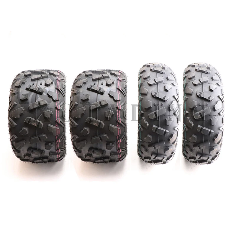 1 Set/4Pc 8 inch Off-road Vacuum Tyre Front 19x7-8 Rear 18x9-8 Tubeless Tire For ATV Go Kart UTV Buggy Golf Cart Quad Bike Parts
