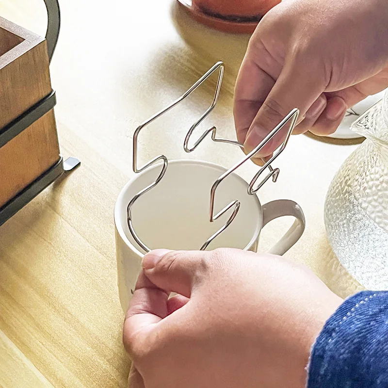 1PC Coffee Filter Holder Portable Reusable Outdoor Tea s Dripper Baskets  Ear Drip  Paper Bag Shelf ware