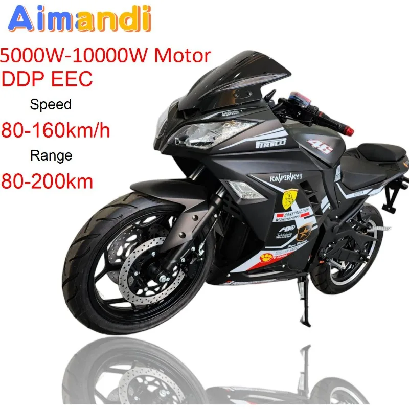 

2025 New Style 2024 100 Km Range High Speed 8000w Moto 11000w Lithium Battery Bikes Off Road XRZ Electric Motorcycle For Adult