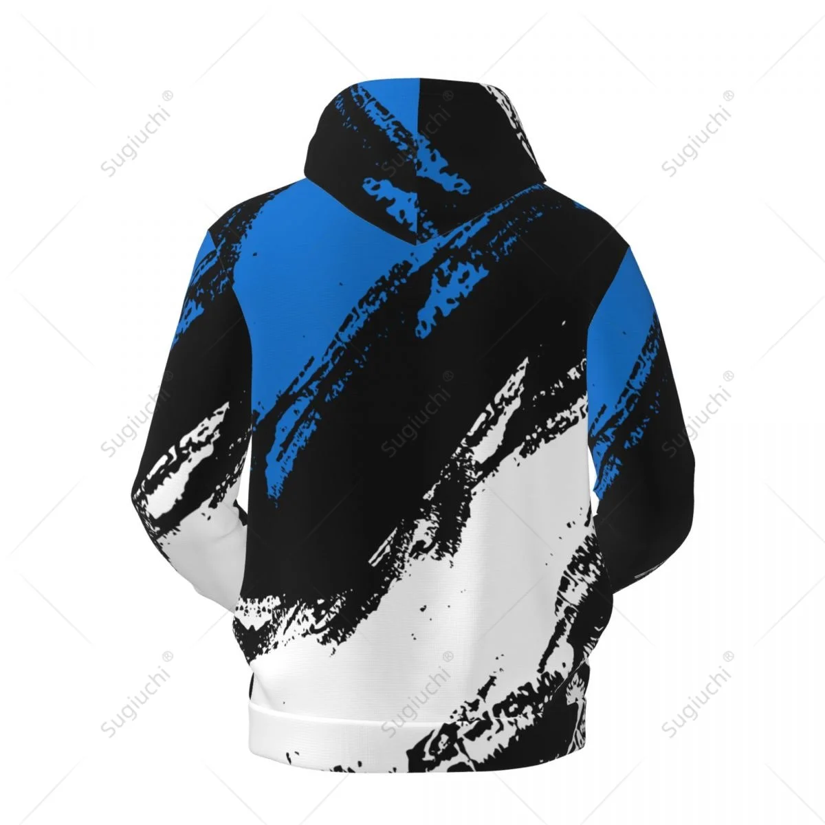 Unisex Estonia Flag Color Hoodie 3D Men Women Harajuku Sweatshirt Pullover Hoodies Polyester Casual