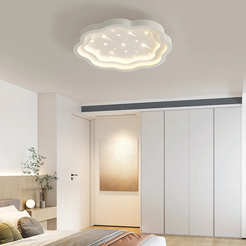 Bedroom Creative Ceiling Light Minimalist Modern Star Design Living Room Children’s Room Hall Light Home Ceiling Light Fixtures