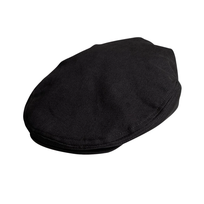 Pure Cotton New Summer Mens Hats Breathable Newsboy Caps Gorro Hombre Boina Golf Hat Women Autumn Vintage Black Flat Cap BJM64