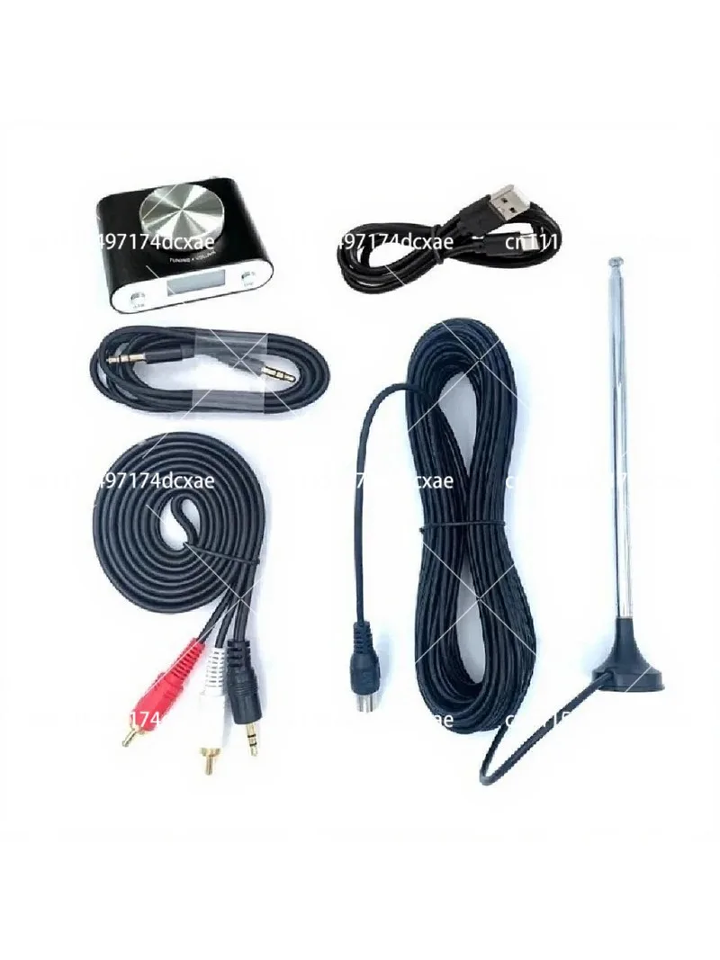 Digital FM Radio Receiver, Hi-Fi Stereo Tuner with High Sensitivity and Precise Reception