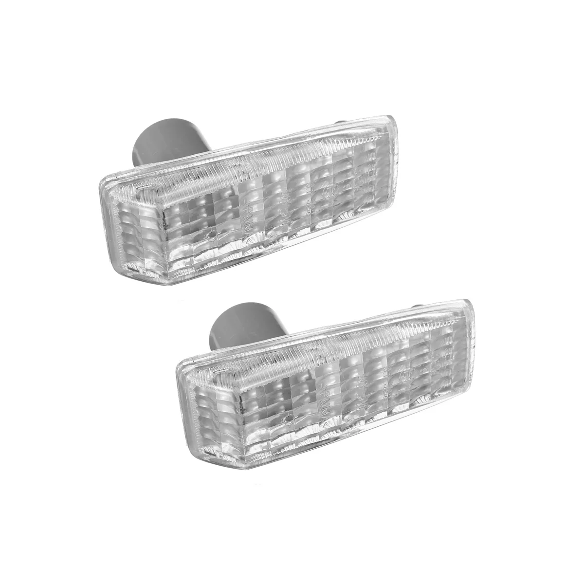 1/2pcs Car Side Marker Light Repeater Indicator Lamp Cover Lens For Mercedes For Benz W124 R129 W140 W202 W201 Side Lamp Lens