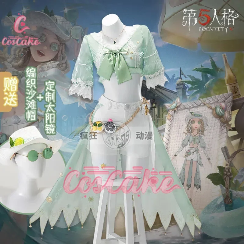 

Identity V Demi Bourbon Bartender Sea Salt Special Cosplay Costume Cos Game Anime Party Uniform Hallowen Play Role Clothes