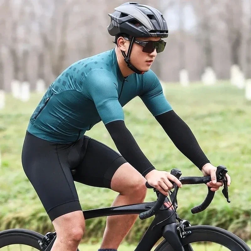 Mangas de braço em tecido gelado de ajuste confortável – Proteção UV, capas longas respiráveis de secagem rápida para corrida, ciclismo e esportes ao ar livre