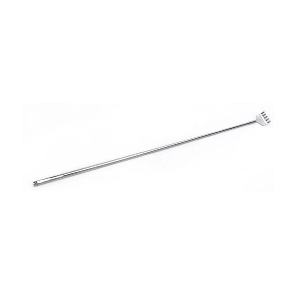 

2pcs Extendable Back Scratcher Stainless Steel 18-53Cm Telescopic Metal Itch Relief Stick Back Massager Rust Resistant Durable