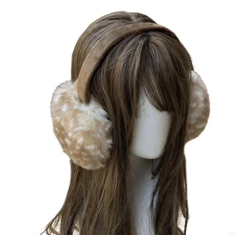 Friendly Plush Scarf False Collar Ear Warmer Earmuffs Winter Cold Protections