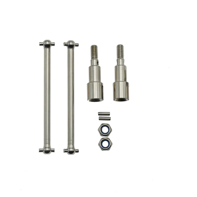 A45F-Metal Front And Rear Drive Shaft For SCY 16101 16102 16103 16201 Pro 1/16 Brushless RC Car Upgrade Accessory