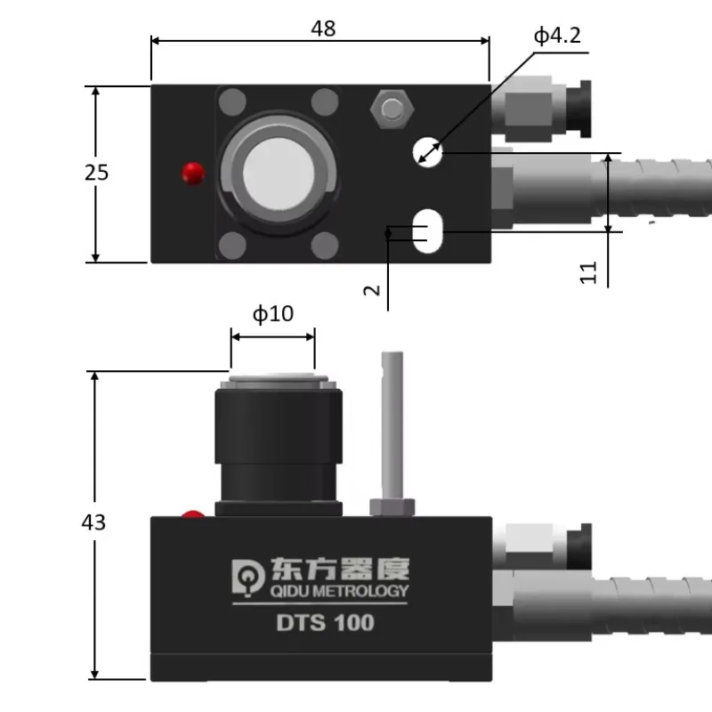 Herramienta táctil CNC de alta precisión de configuración rápida, buscador de medición, herramienta detectora cero, configuración de compensación para mecanizado de 3/4/5 ejes