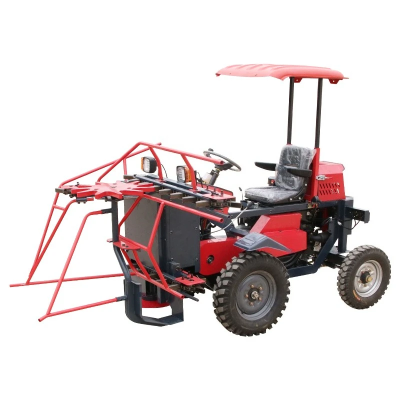 Ride-on sugarcane harvester  wheeled high-horsepower agricultural four-wheeler