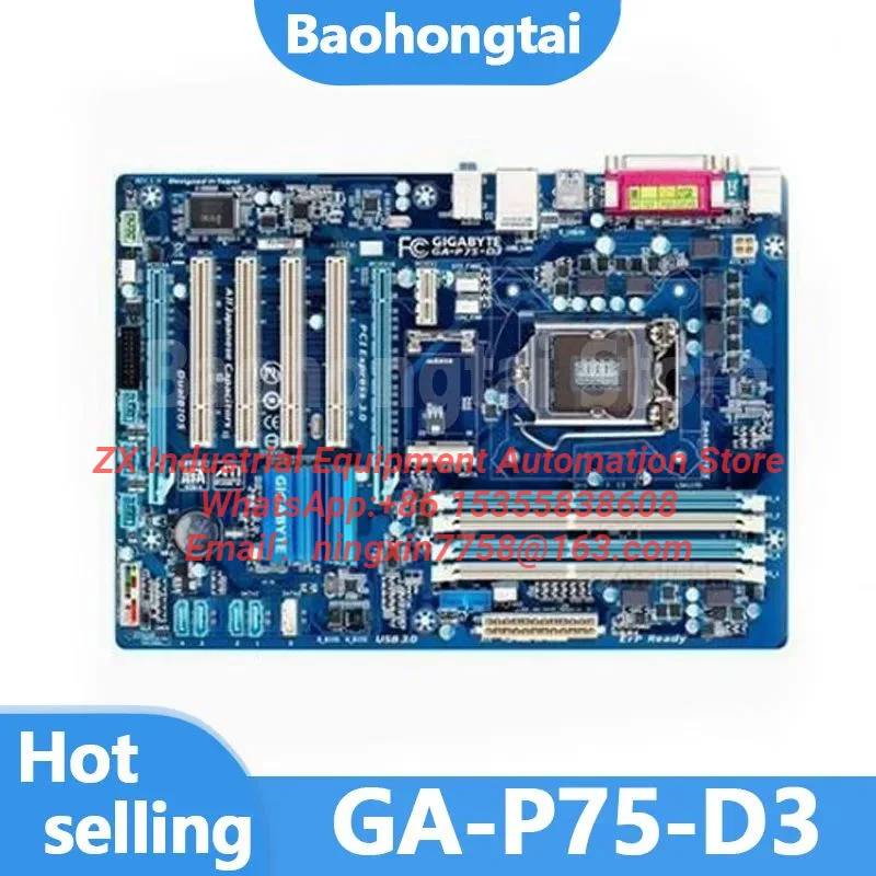 GA-P75-D3 Motherboard P75 32GB LGA 1155 DDR3 ATX Mainboard 100% tested for normal operation