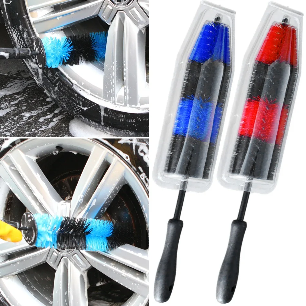Kit Car Truck Motor Engine Grille Wheel Rim Detailing Brush Car Wheel Brush Cleaner