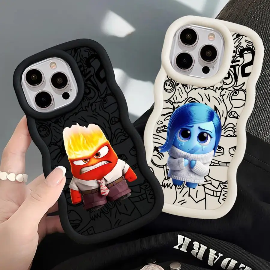 Disney Inside Out Phone Case for Redmi Note 8 9Pro 9S 10 11 4G 10S 10Pro 10Lite 11 13Pro4G 5G 11 12 13ProPlus5G 12 13 4G 5G