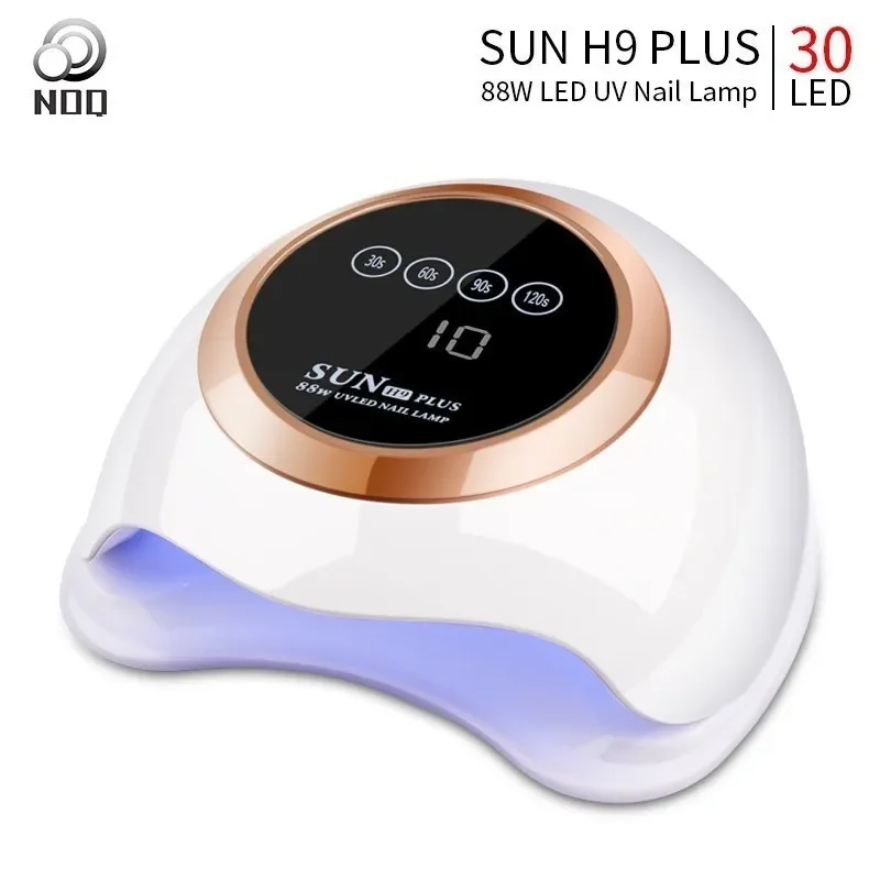 NOQ SUN H9 Plus Max60W LED 30Leds UV Lamp For Nails With LCD Display Manicure Drying Gel Polish Nail Art Tools