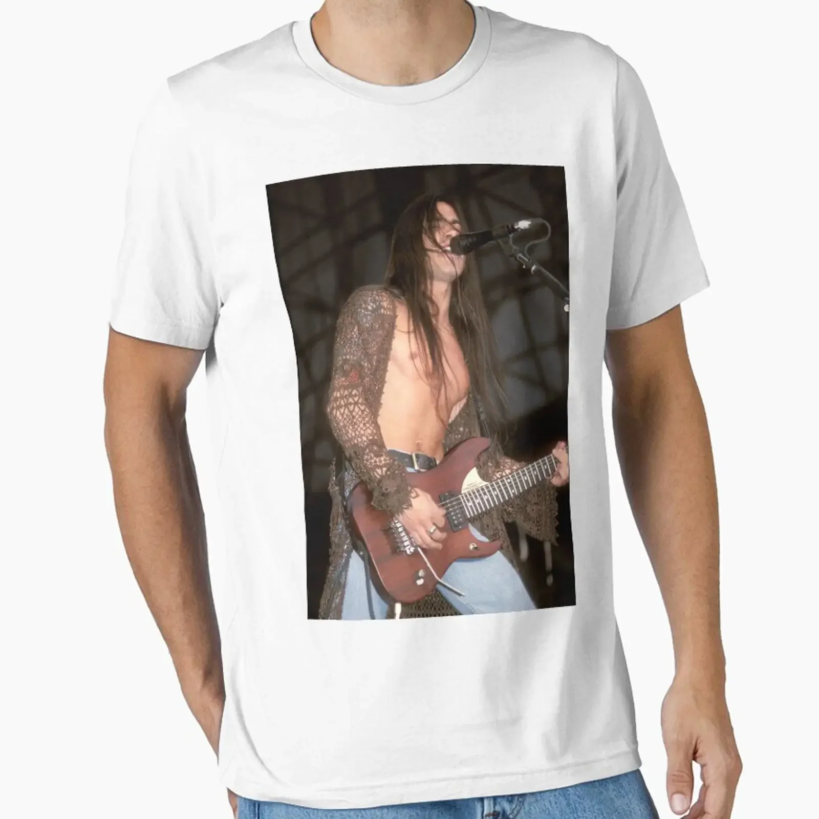 Nuno Bettencourt Extreme Photograph designed and sold by ConcertImages vintage Washed Versatile Comfortable homme Stylish