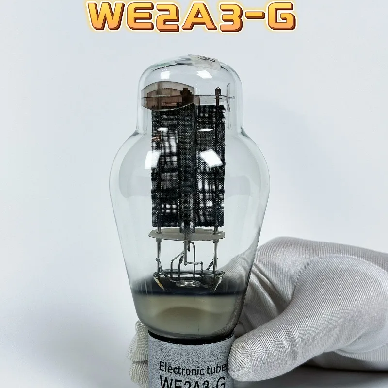 

Jinyin Re 2A3 Mesh Screen Anode Electronic Tube WE2A3-G Upgraded Version Spring Hook High Frequency Beautiful