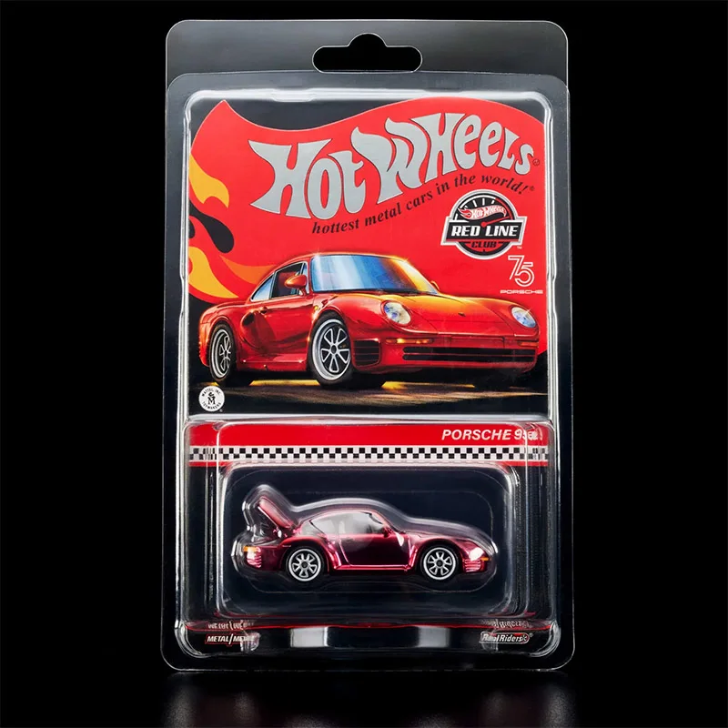 2023 Hot Wheels Collectors RLC Exclusive Porsche 959 Opening Engine Red Spectraflame 1:64 Diecast Model Car Toy