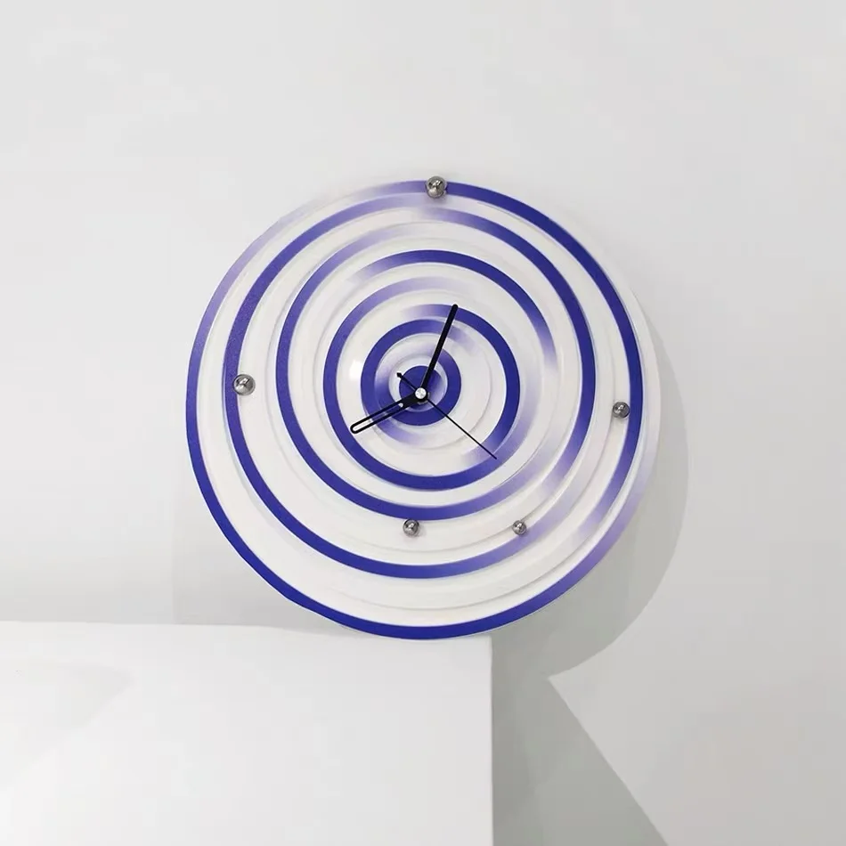 

33X33CM Creative Retro Modern Fashion Net Red Quiet Living Room Simple Alarm Clock