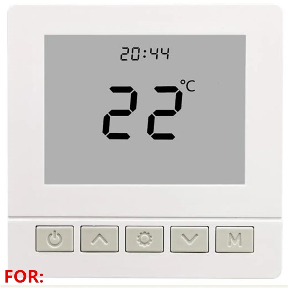 Electric Floor Heating Electric Heating Film Thermostat Intelligent 20A High Power Switch Programmable Lcd Panel