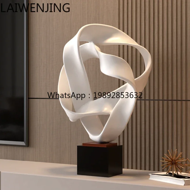 B1  geometric sculpture art abstract artwork living room ornament hotel decoration
