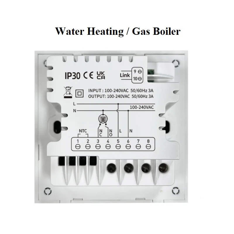 Intelligent Temperature Controller For Home Floor Heating Gas Boiler AC Smart WiFi Thermostat With Box Compatible With Mijia APP