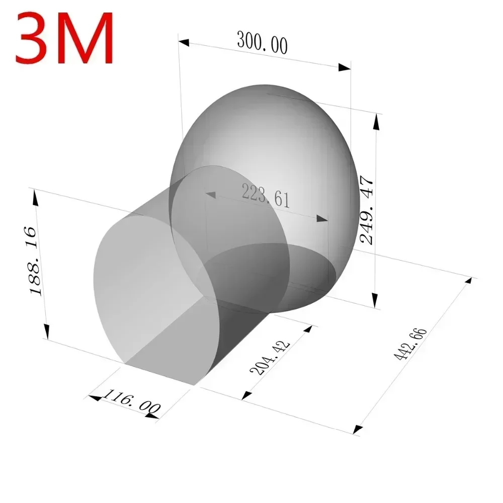 JJOutdoor Camping Transparent Inflatable Bubble Tent Hemispheres Clear House Garden Cabin Lodge Starry Sky Dome With Free Blowe