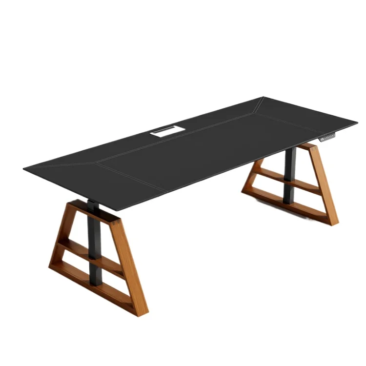 Modern design office furniture, metal desk base, functional desktop and office desk, adjustable design