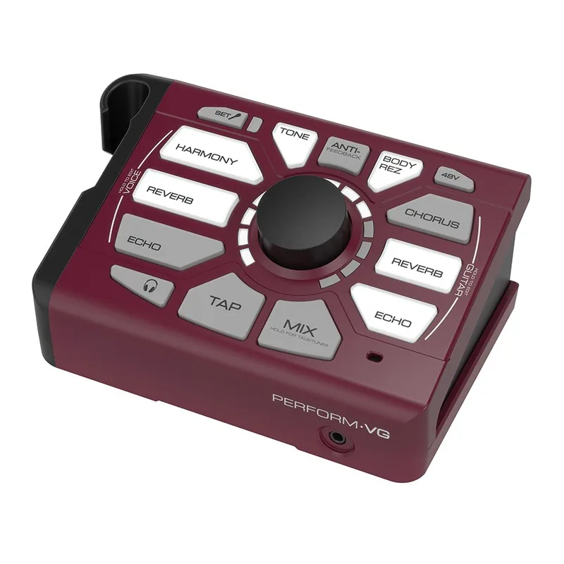 TC Helicon PERFORM-VG Ultra-Simple Mic-Stand Mount Vocal Acoustic Guitar Processor For And Performers