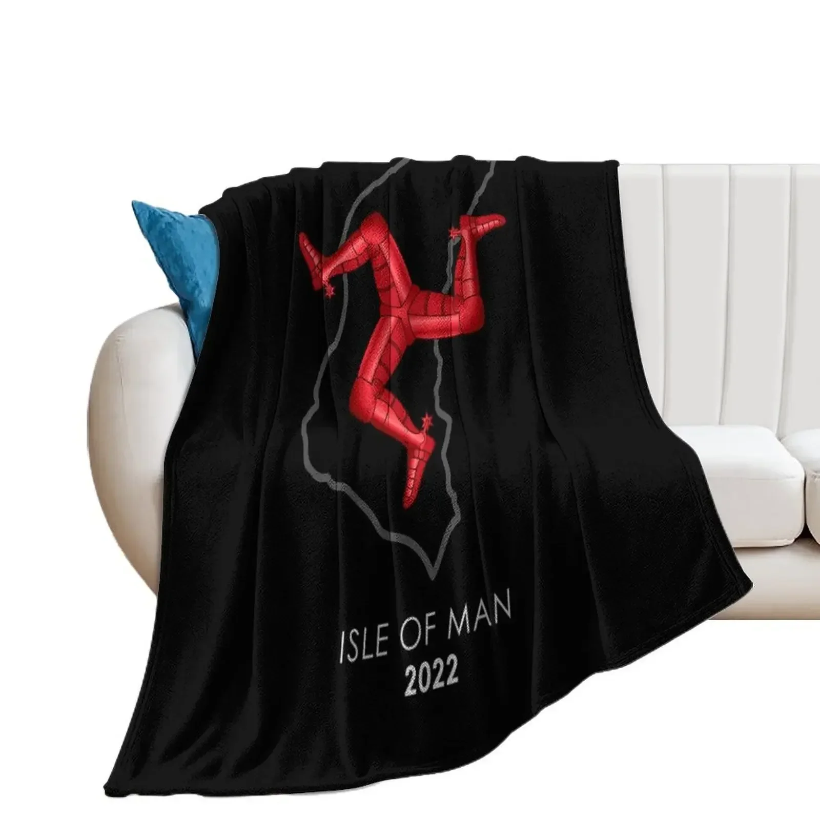 

Isle of Man 2022 Throw Blanket Thermals For Travel warm for winter blankets and throws Soft Blankets