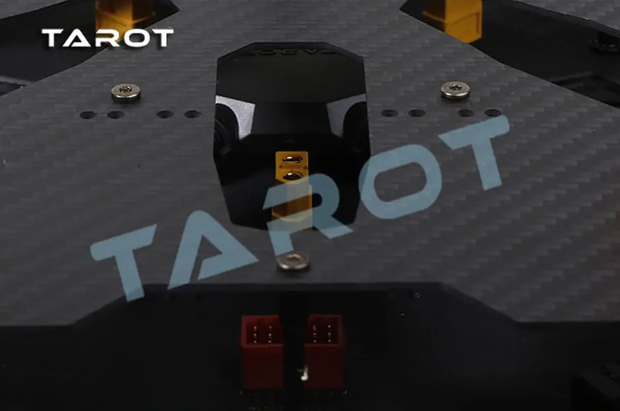 TAROT X6 ALL Carbon HEXA Copter Kit TL6X001 Set with Electric Retractable Landing Skids and Folding Arm for FPV Photography