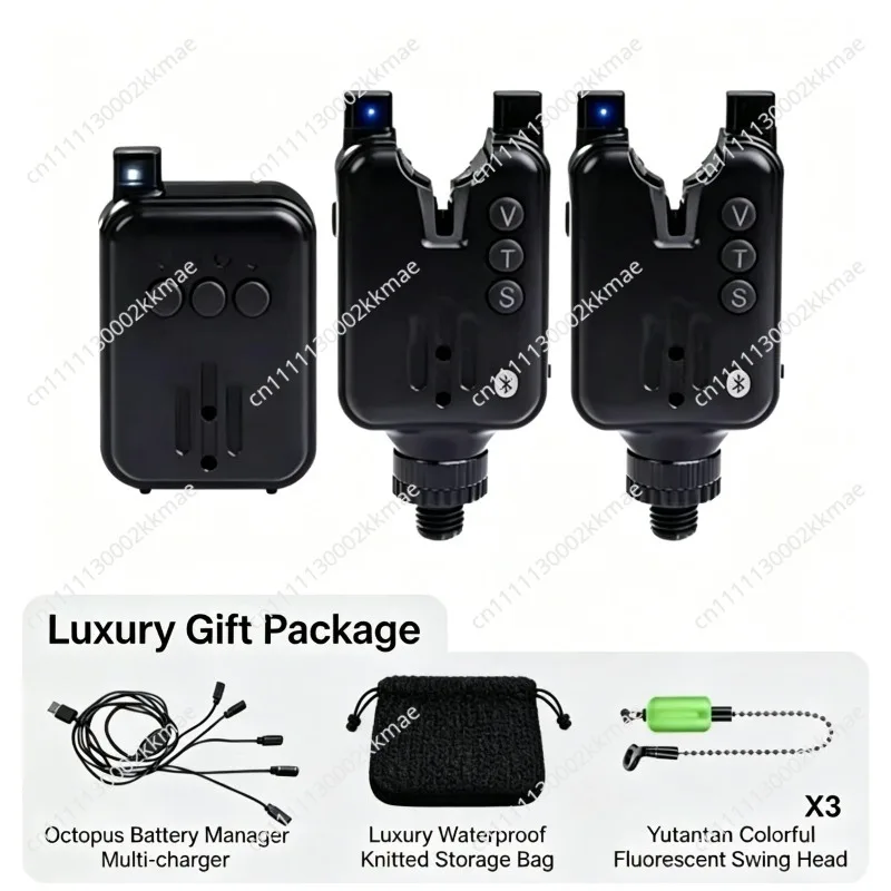 European Alarm Fully Waterproof IP66 European Carp Feide European Library Fishing Wireless Electronic Bell