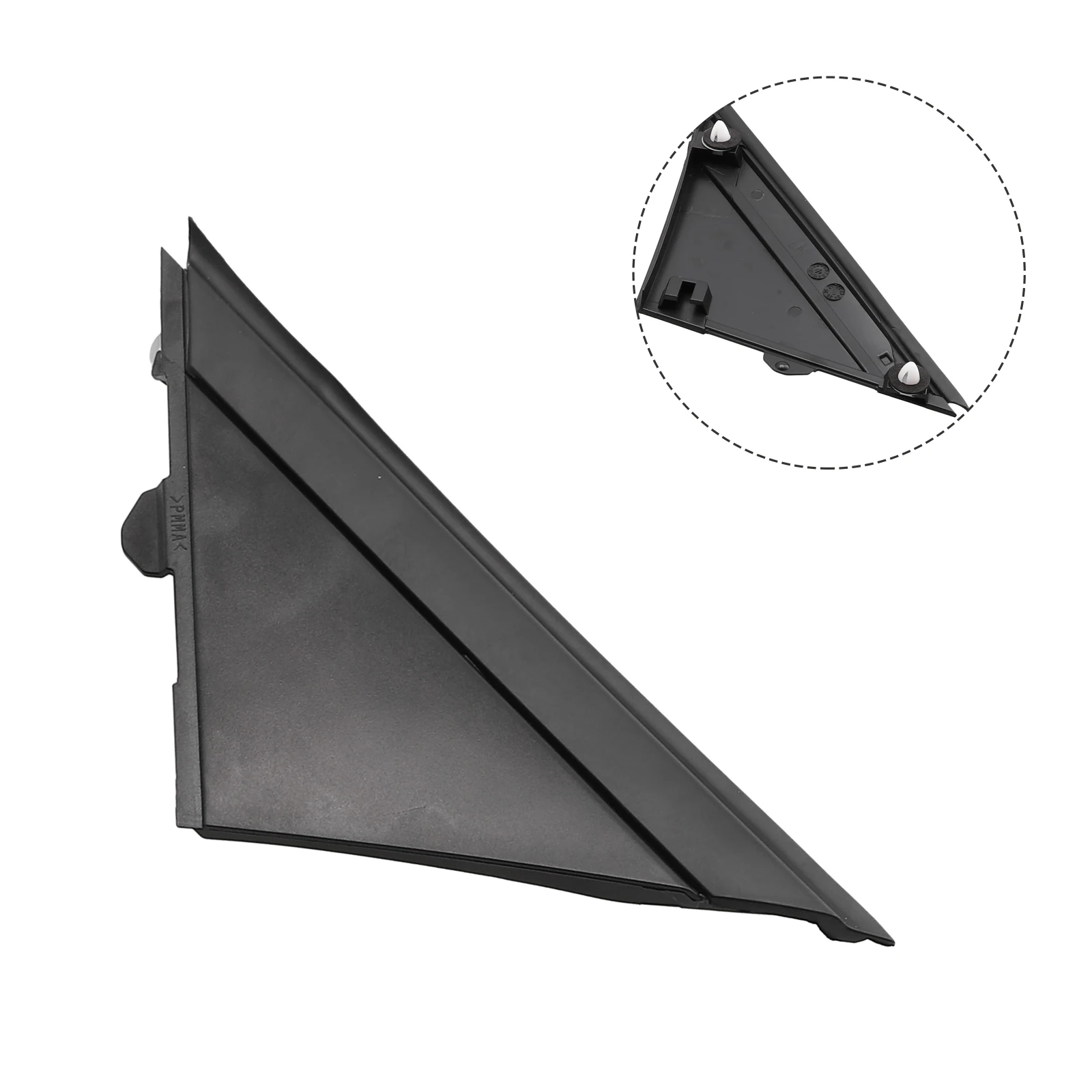 

View Mirror Triangle Plate Trim Triangle Plate Trim 2012-2019 For FIAT 500 Brand New Car Spare Parts High Quality