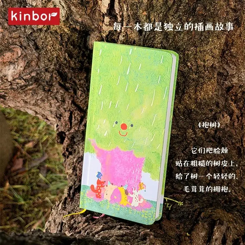 Kinbor Aesthetic Illustrated Weekly Planner Notepads,Undated 2 Pages Per Week,78g Paper Todo List Agenda for Daily Organization