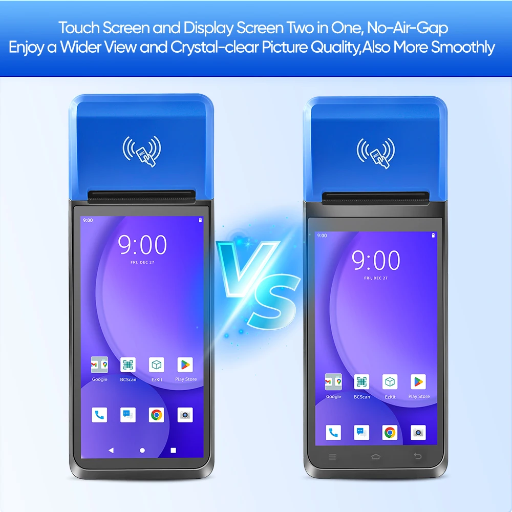 FYJ F1-99 Handheld Pos Machine Latest Android 14 Mobile NFC Card Recognize 3+32GB 6Inch Retail Pos System