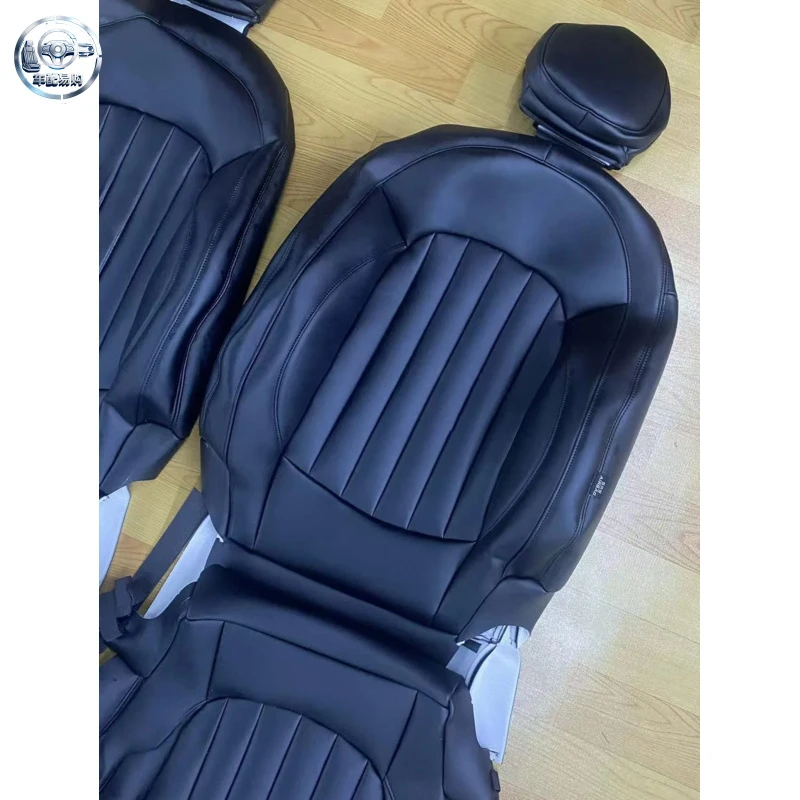 Custom Fit Car Seat Covers for Bmw 7 5 3 1 Series X5 X3 X1 E46 E90 E60 F30 F10 E39 Accessories Full Set 5 Seats Luxury Leather