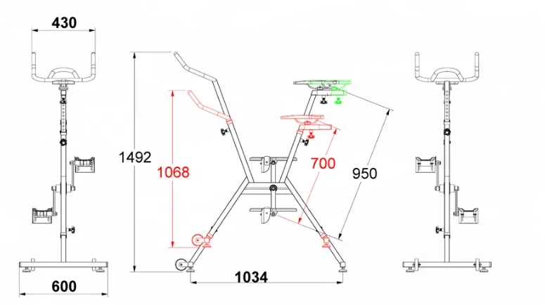 Original Factory Underwater Pool Bike Hydrorider Aquabike