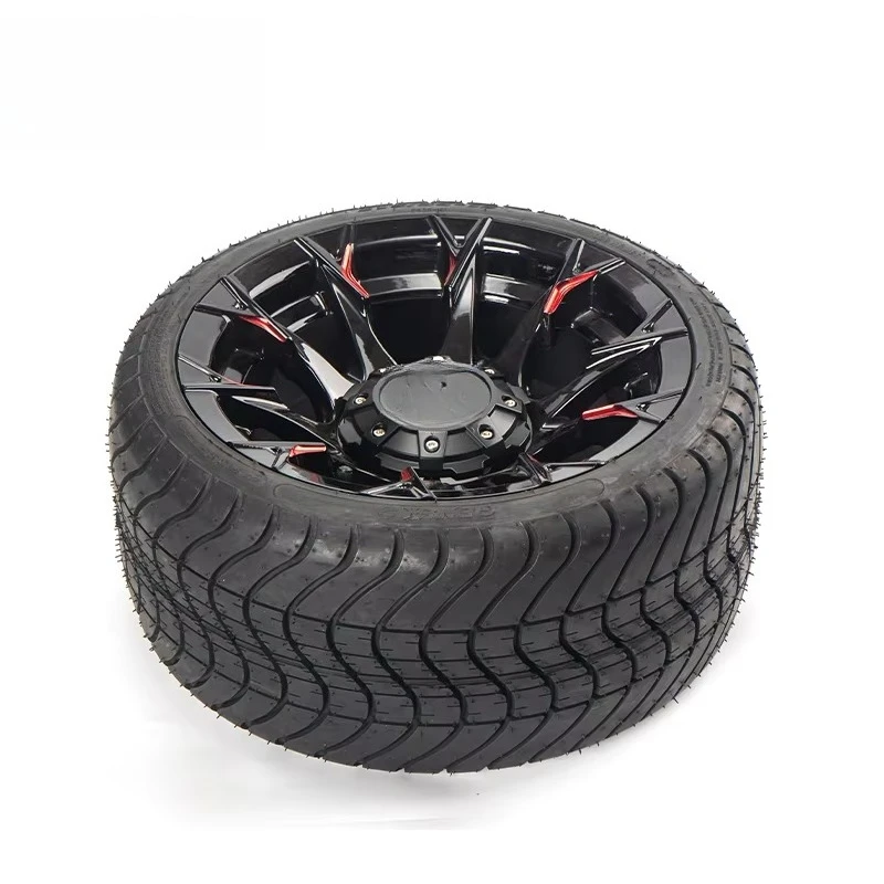 High Performance Radial Golf Cart Tyre All Season Tyre Aluminum Alloy Wheel Rim and Tires