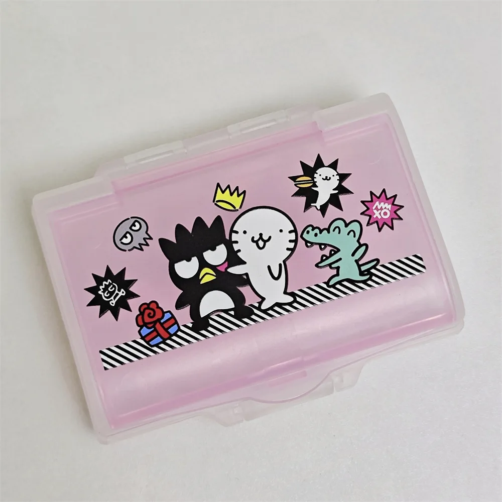 Caja de medicina de dibujos animados Kawaii Sanrio Hello Kitty Usahana, caja de almacenamiento de doble capa con conejitos de azúcar, regalos creativos