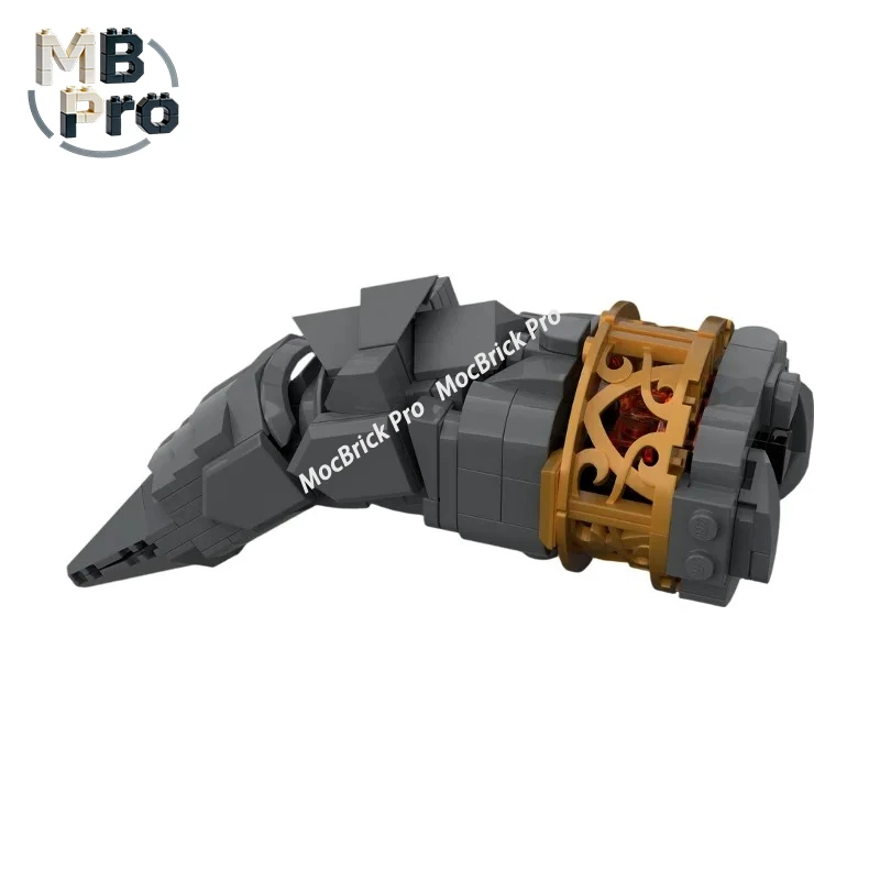 

MOC Villain Dark Hand Building Bricks, Fantasy Evil Finger Sculpture Model for Building Lovers