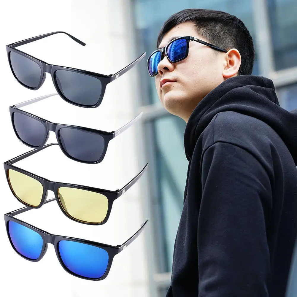 

Sunglasses 2023 UV Resistant High Definition Polarized Sunglasses for Men Women Color Mirror Lens UV Blocking for Driving Travel