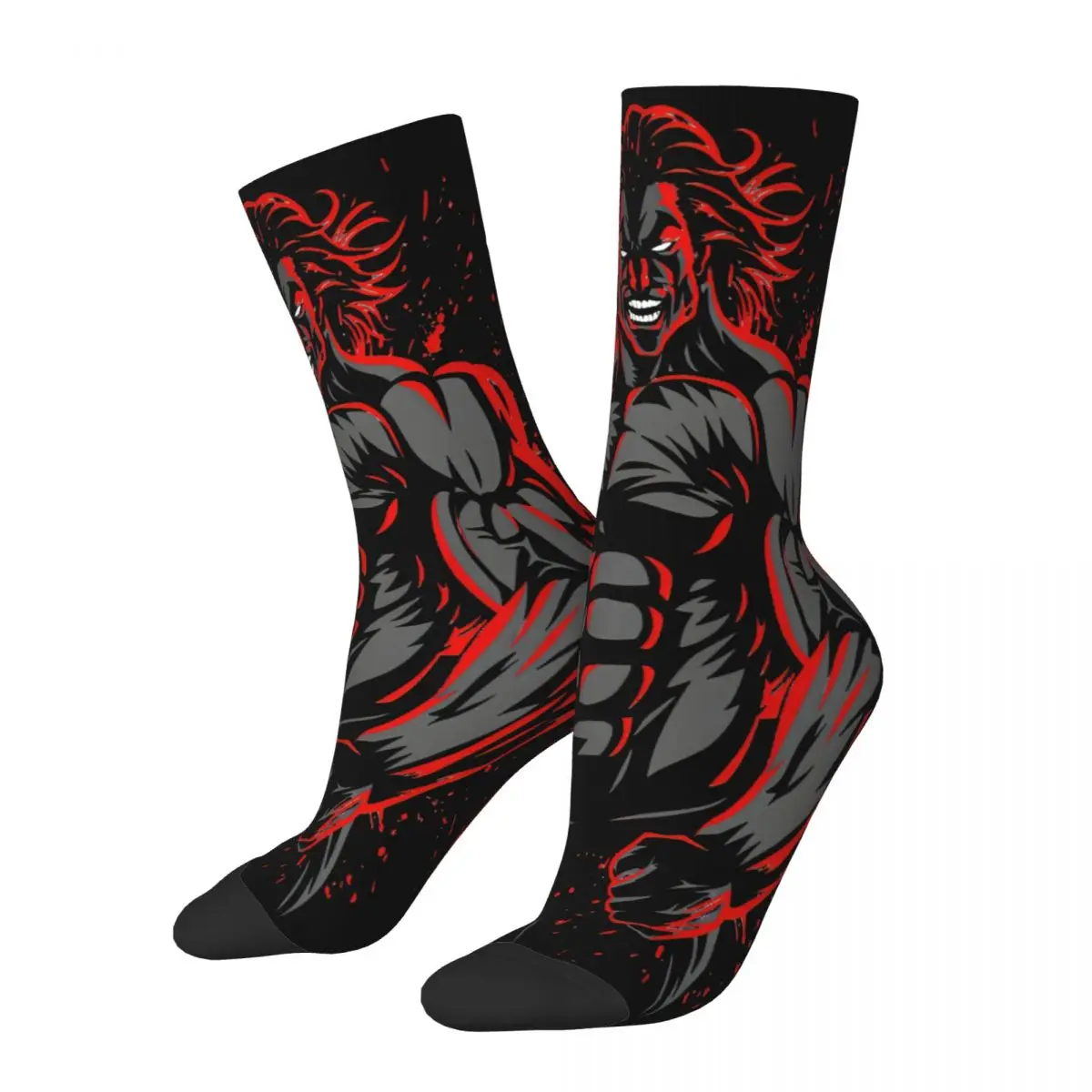 Role Socks Printed Men's Stockings Polyester