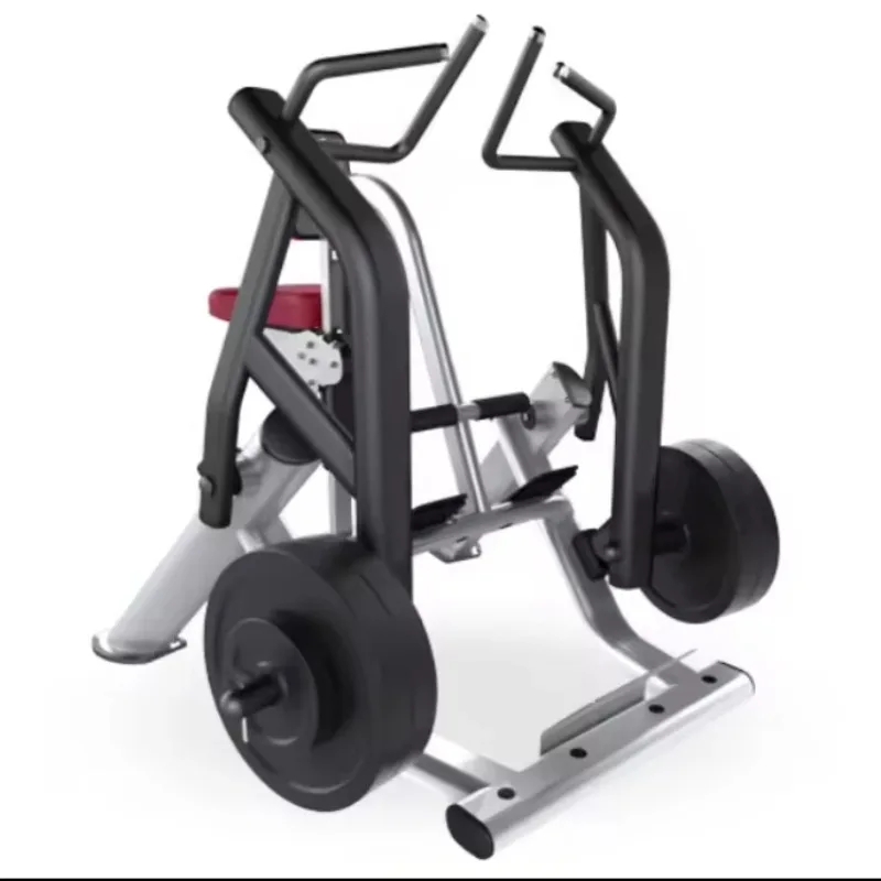 Lateral Single Function Row Machine Isolated Back Workout Gym Equipment