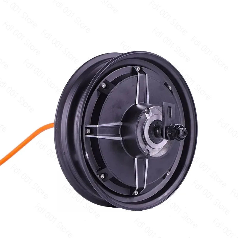 10 Inch WP Brushless Hub Motor 1500W High Speed Type Spoke Wheel Electric Motorcycle Replacement Wheel Motor