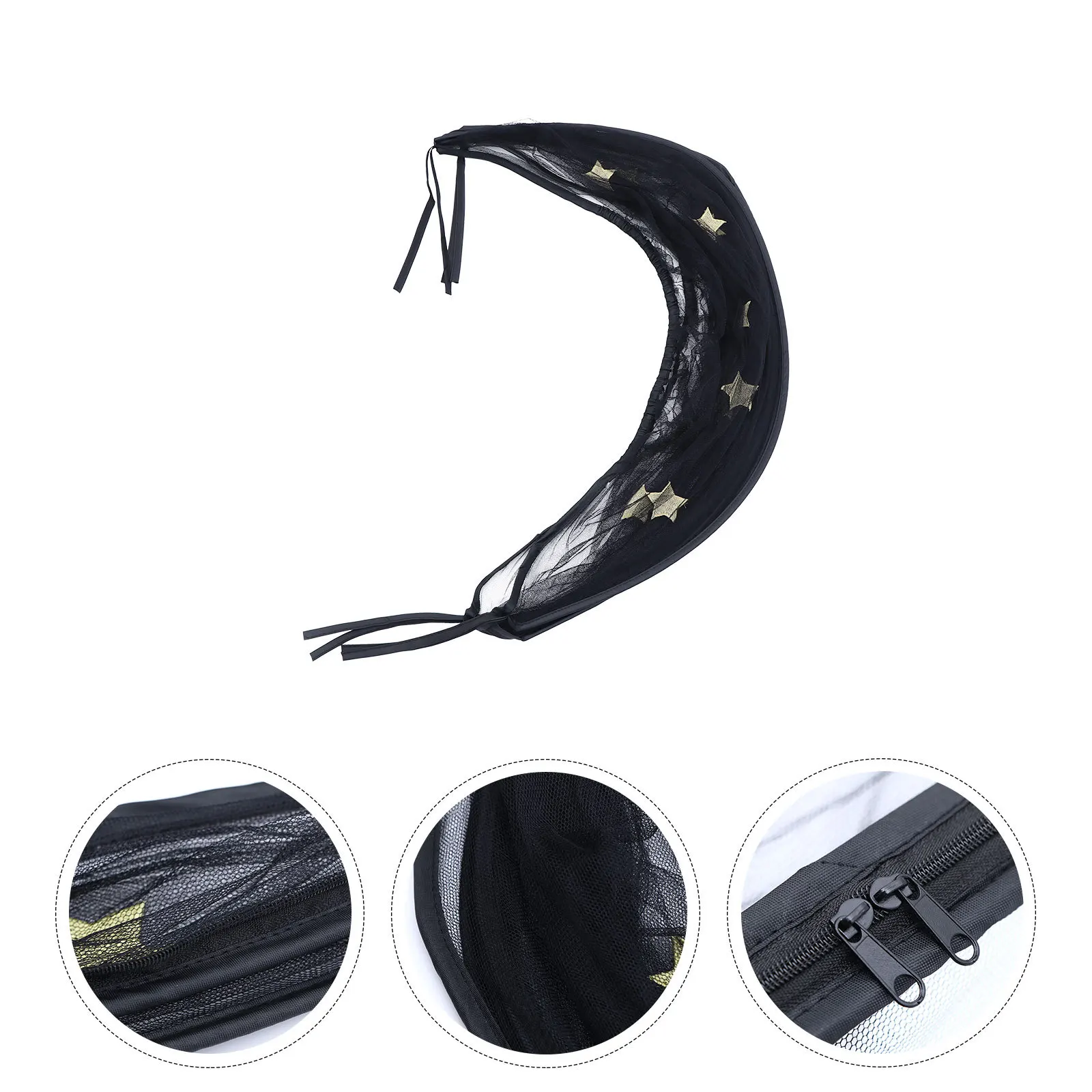 

1Pcs Baby Stroller Mosquito Net Universal Mesh Cover Insect Protection Netting Breathable Stroller Net for Camping Travel